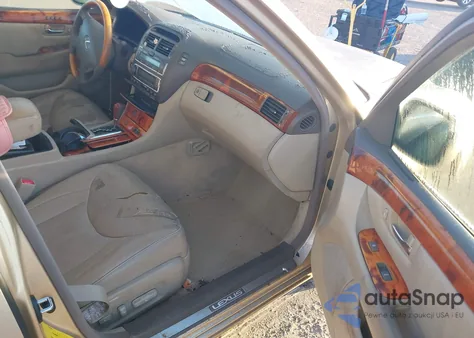 2003 Lexus Ls 430 из США, поврежденный, VIN JTHBN30F630109372